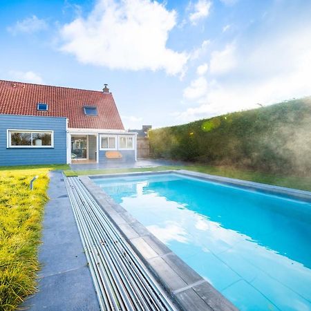 Grande maison avec piscine et jacuzzi à la campagne Desvres Exterior foto